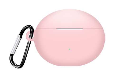 Чехол-накладка DK Silicone Candy Friendly с карабином для Huawei FreeBuds 5i (pink) 014788-068 фото