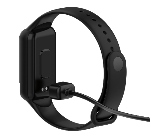 Зарядний пристрій DK-кабель (1m) USB для Xiaomi Amazfit Band 7 (black) 015552-124 фото