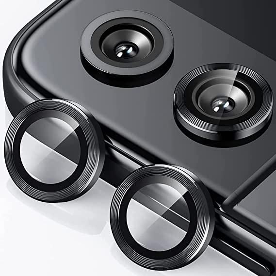 Захисне скло на камеру DK Lens Metal Ring Eagle Eye для Samsung Galaxy Z Flip4 5G (F721) (black) 015711-062 фото