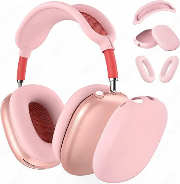 Чехол-накладка DK Silicone Candy Friendly 3в1 для Apple AirPods Max (pink) 017216-068 фото