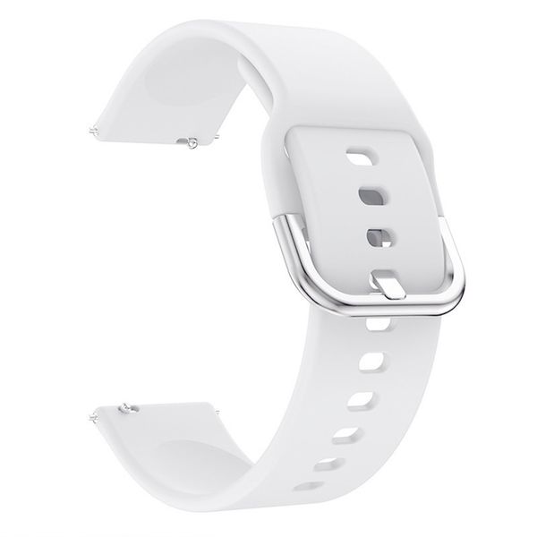 Ремінець CDK Silicone Sport Band Classic "L" 20mm для Colmi P8 SE (09651) (white) 012242-127 фото