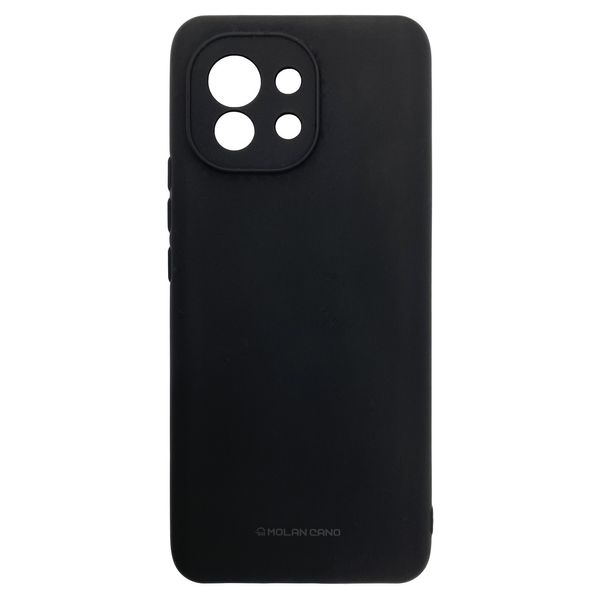 Чохол-накладка Silicone Hana Molan Cano SF Jelly для Xiaomi Mi 11 (black) 011853-076 фото