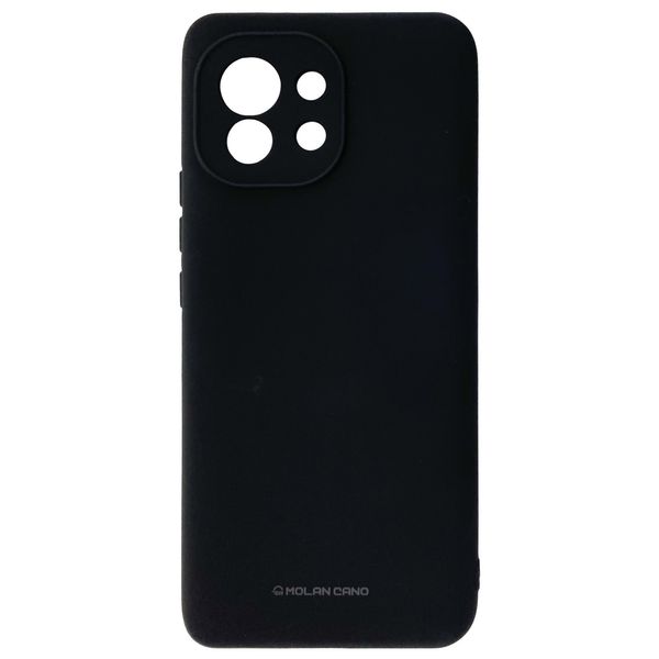 Чохол-накладка Silicone Hana Molan Cano SF Jelly для Xiaomi Mi 11 (black) 011853-076 фото