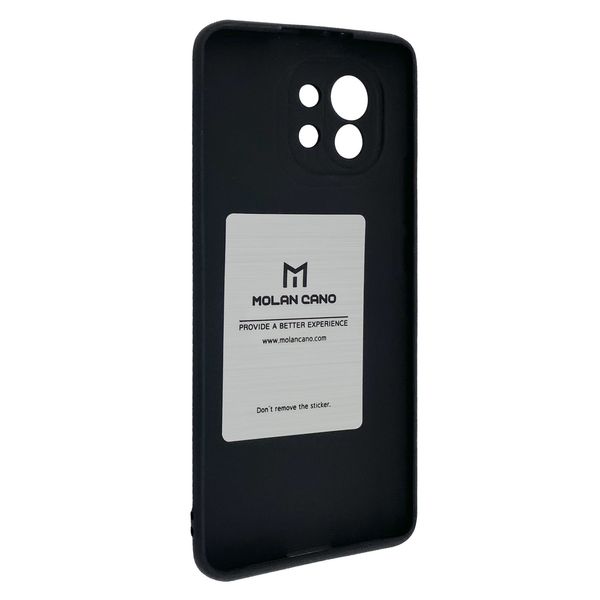 Чохол-накладка Silicone Hana Molan Cano SF Jelly для Xiaomi Mi 11 (black) 011853-076 фото