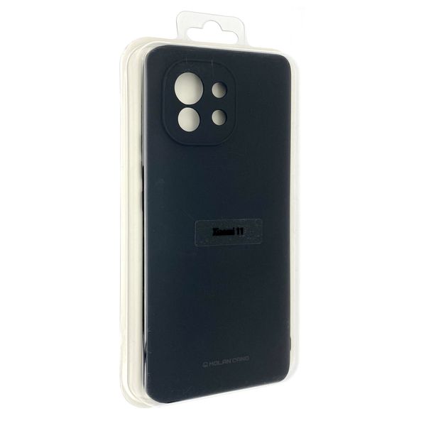 Чохол-накладка Silicone Hana Molan Cano SF Jelly для Xiaomi Mi 11 (black) 011853-076 фото