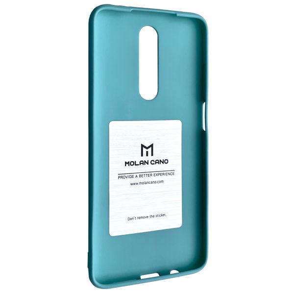 Чохол-накладка Silicone Hana Molan Cano для Xiaomi Redmi K30 / Poco X2 / Mi 10T (mint) 09968-121 фото