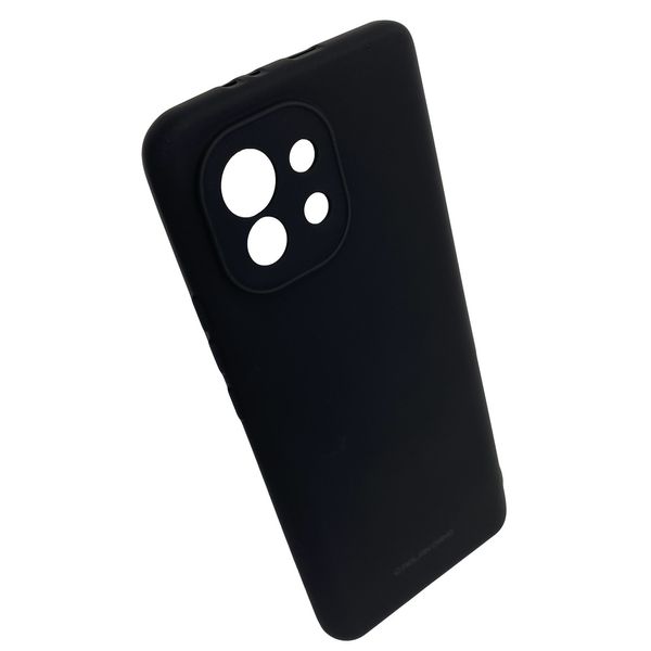 Чохол-накладка Silicone Hana Molan Cano SF Jelly для Xiaomi Mi 11 (black) 011853-076 фото