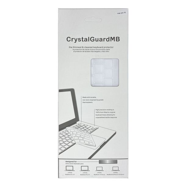 Накладка силикон на клавиатуру для Apple MacBook Pro 16" A2141 (2019) USA (010309) (clear) 010309-756 фото