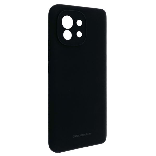 Чохол-накладка Silicone Hana Molan Cano SF Jelly для Xiaomi Mi 11 (black) 011853-076 фото