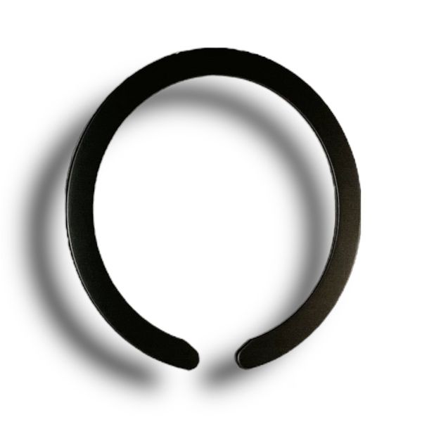 Стальная пластина для MagSafe Ring на скотче (Кольцо С / black) 014538-038 фото