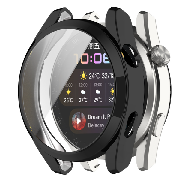 Чехол-накладка DK Silicone Face Case для Huawei Watch 3 Pro (black) 012828-124 фото