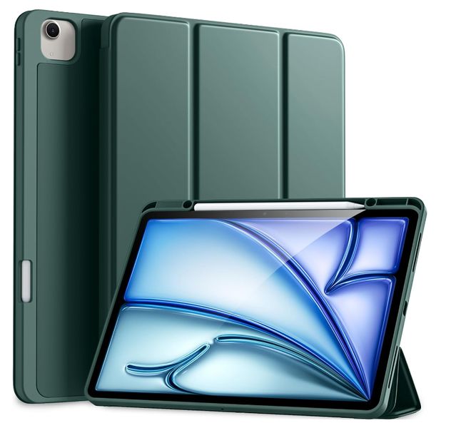 Чохол-книжка DK для Apple iPad Air 13" M2 2024 Екошкіра силікон Smart Case Слот під Стилус (017899) (green) 017899-033 фото