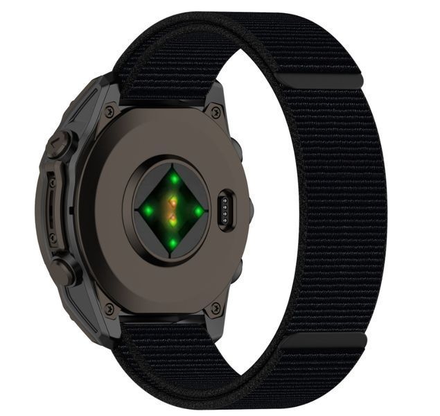 Ремешок 2шт CDK для Garmin Approach S62 | 22mm Nylon Sport Loop (018558) (black) 020777-124 фото