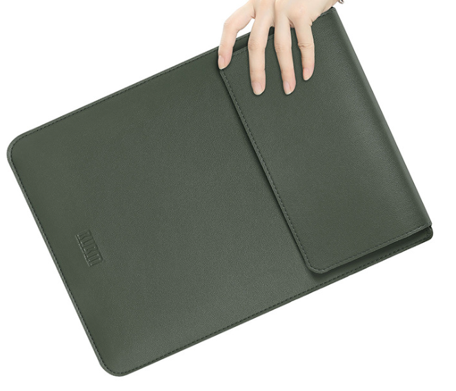 Чехол-конверт Bubm Эко-кожа Vertical Liner Bag Protective Sleeve для Ноутбука 12" (green) 015535-021 фото