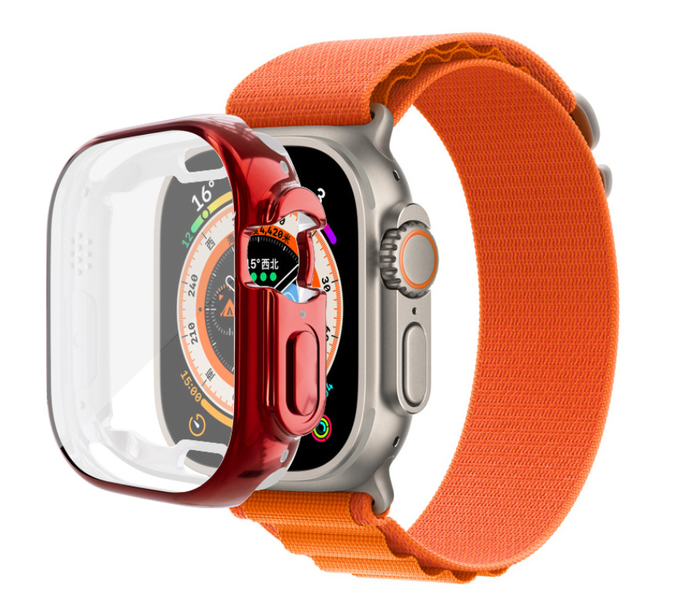 Чохол-накладка DK Silicone Face Case для Apple Watch 49 mm (red) 015074-126 фото