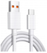 Кабель DK Data Cable PD Charge 60W / 6A 1m USB на Type-C / USB-C (без кор.) (white) 016409-407 фото 1