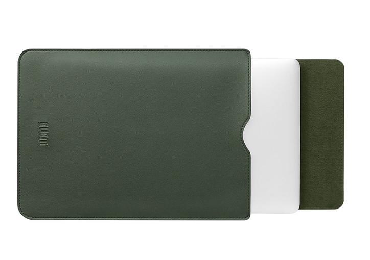 Чехол-конверт Bubm Эко-кожа Vertical Liner Bag Protective Sleeve для Ноутбука 12" (green) 015535-021 фото