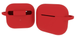 Чехол-накладка DK Silicone Candy Friendly с карабином для Apple AirPods 3 (red) 012710-074 фото 2