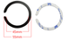 Стальная пластина для MagSafe Ring на скотче (Кольцо С / black) 014538-038 фото 2