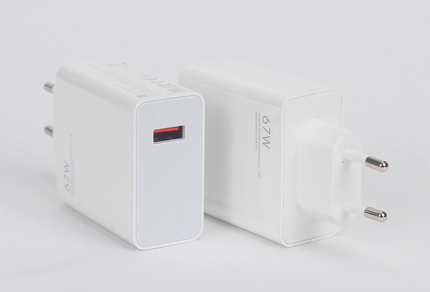 Зарядний пристрій + кабель Mi Turbo Charge 67W USB Power Adapter для Xiaomi (white) 015798-162 фото