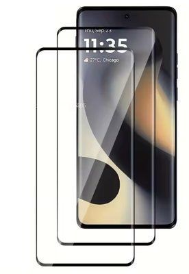 Защитное стекло 2шт CDK для Motorola Edge 60 Pro | 3D Full Glue (021920) (black) 021929-062 фото