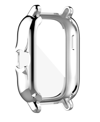 Чехол-накладка DK Silicone Face Cace для Xiaomi Amazfit GTS 3 (silver) 014424-227 фото