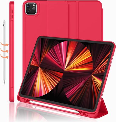 Чохол-книжка CDK Еко-шкіра силікон Smart Case Слот Стилус для Apple iPad Pro 11" 3gen 2021 (011190) (red) 013747-082 фото