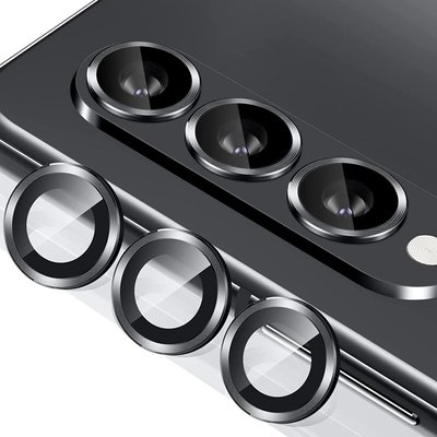 Защитное стекло на камеру DK Lens Metal Ring Eagle Eye для Samsung Galaxy Z Fold4 5G (F936) (black) 015710-062 фото