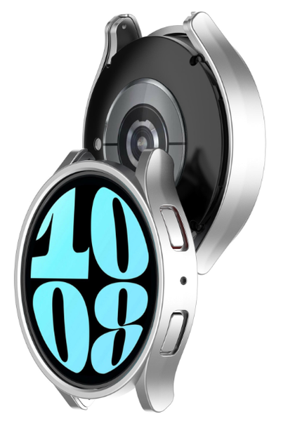 Чехол-бампер DK Пластик Soft-Touch для Samsung Galaxy Watch6 (R930 / R935) 40mm (silver) 016374-227 фото