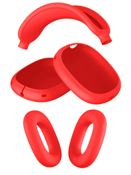 Чохол-накладка DK Silicone Candy Friendly 3в1 для Apple AirPods Max (red) 017216-074 фото