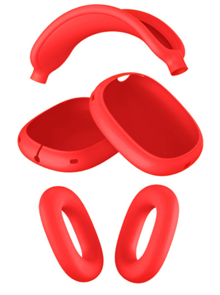 Чехол-накладка DK Silicone Candy Friendly 3в1 для Apple AirPods Max (red) 017216-074 фото