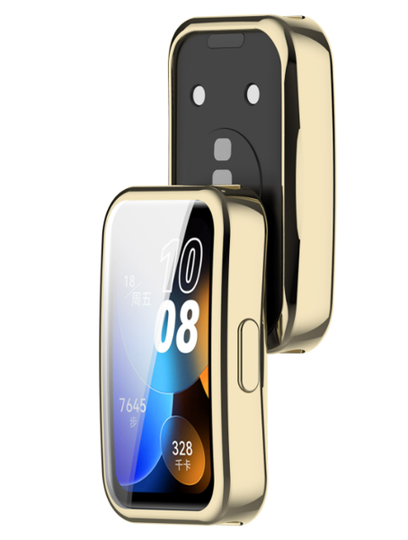 Чохол-накладка DK Silicone Face Case для Huawei Band 8 (pale gold) 016324-071 фото