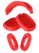 Чохол-накладка DK Silicone Candy Friendly 3в1 для Apple AirPods Max (red) 017216-074 фото 2