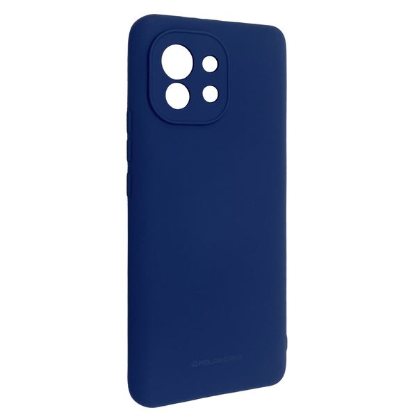 Чохол-накладка Silicone Hana Molan Cano SF Jelly для Xiaomi Mi 11 (blue) 011853-077 фото
