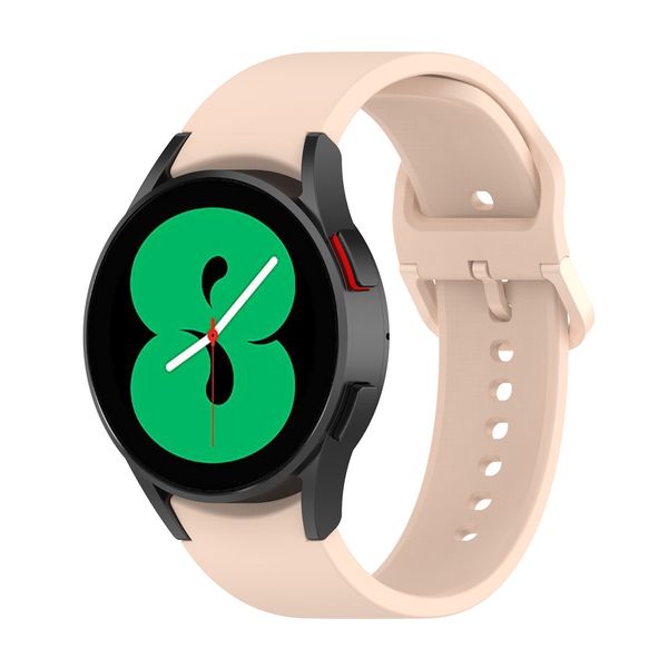 Ремінець CDK для Samsung Galaxy Watch7 (L300/L310) 40 mm "S" Silicone Sport Classic (014843) (pink sand) 017890-158 фото