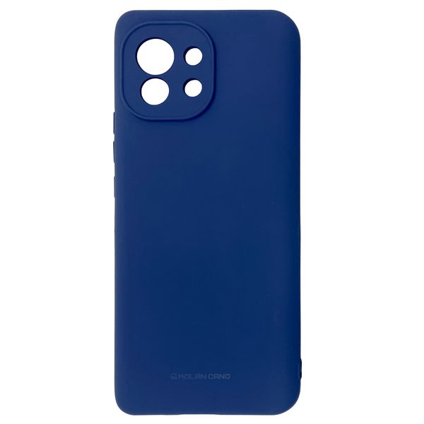 Чехол-накладка Silicone Hana Molan Cano SF Jelly для Xiaomi Mi 11 (blue) 011853-077 фото