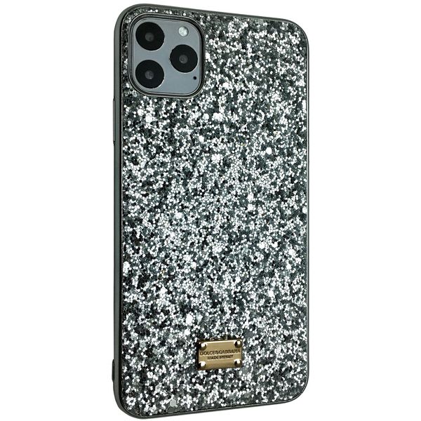 Чехол-накладка DK Silicone Form Diamond Shine Apple iPhone 11 Pro (silver) 09609-078 фото