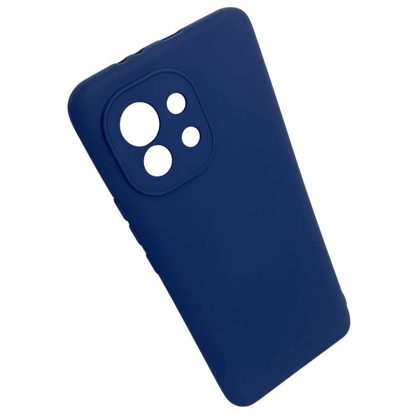 Чехол-накладка Silicone Hana Molan Cano SF Jelly для Xiaomi Mi 11 (blue) 011853-077 фото