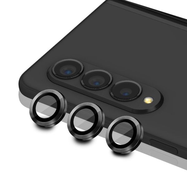 Защитное стекло на камеру DK Lens Metal Ring Eagle Eye для Samsung Galaxy Z Fold4 5G (F936) (black) 015710-062 фото