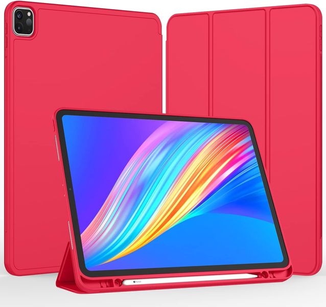 Чехол-книжка CDK Эко-кожа силикон Smart Case Слот Стилус для Apple iPad Pro 11" 3gen 2021 (011190) (red) 013747-082 фото