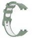 Ремінець CDK для Huawei Band 10 | Silicone Sport Band Nike (016452) (light green / white) 020138-995 фото 2