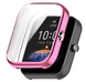 Чехол-накладка DK Silicone Face Case для Xiaomi Amazfit Bip 3 / 3 Pro (pink rose) 015825-328 фото 1