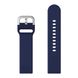 Ремешок DK Silicone Sport Band Classic "L" 20mm для Смарт-Часов Huawei, Samsung, Xiaomi (09651) (dark blue) 09651-132 фото 2