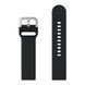 Ремінець CDK для Garmin Vivomove HR | "S" 20mm Silicone Sport Band Classic (012194) (black) 012389-124 фото 2