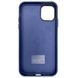 Чехол-накладка Silicone Molan Cano SF Jelly MIXXI для Apple iPhone 11 (dark blue) 013135-831 фото 4