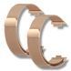 Ремешок 2шт CDK для Huawei Watch Fit 4 Pro | Metal Milanese Loop Magnetic (017793) (rose gold) 022316-229 фото 1
