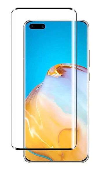 Защитное стекло DK Full Glue 3D для Huawei P40 Pro / P40 Pro+ (black) 017298-062 фото