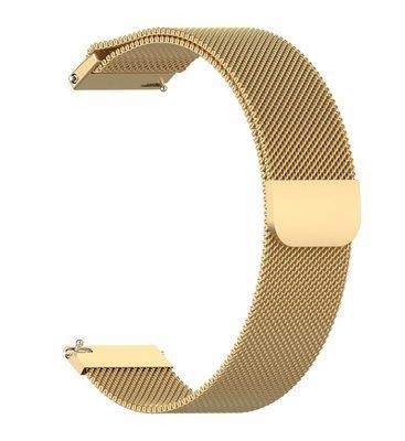 Ремінець DK Metal Milanese Loop Magnetic 20mm для Смарт-Годин Huawei, Samsung, Xiaomi (09649) (gold) 09649-228 фото