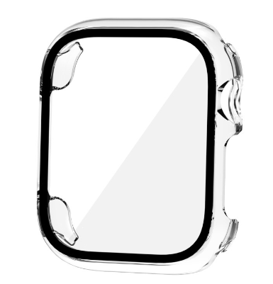 Чехол-накладка DK Пластик Gloss Glass Full Cover для Apple Watch 41mm (015214) (clear) 015214-936 фото