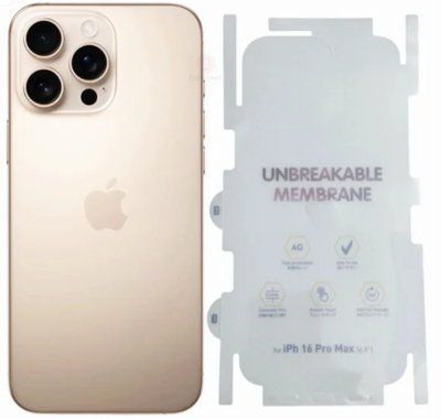 Защитная пленка DK для Apple iPhone 16 Pro Max | AG Matte Unbreakable Membrane HydroGel 360&deg; (clear) 020531-063 фото